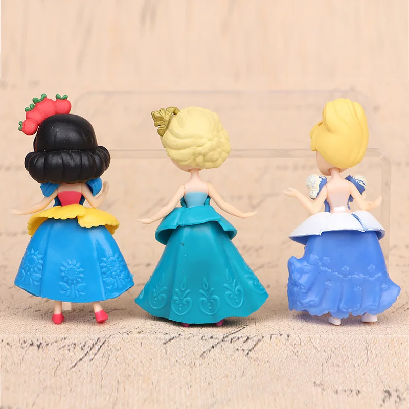 Disney Frozen Elsa Kids Personalized Gifts Snow Princess Belle Cinderella Car Doll Vinyl Girl Action Figures Toys for Children Disney Frozen Elsa Kids Personalized Gifts Snow Princess Belle Cinderella Car Doll Vinyl Girl Action Figures Toys for Children
