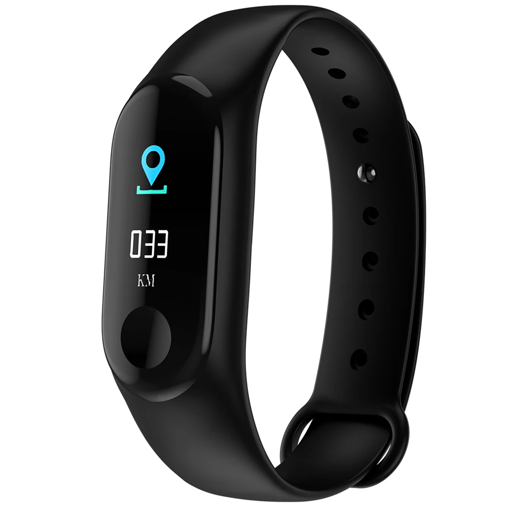 

M3 PLUS Smart Bracelet Color IPS Screen Waterproof Heart Rate Monitoring Blood Pressure Activity Tracker For Men Women