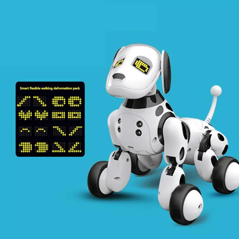 Беспроводной пульт дистанционного управления Интеллектуальный робот собака Детские умные говорящие игрушки собака Робот электронная игрушка питомец подарок на день рождения в коробке