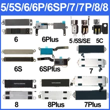 Гибкий кабель Вибратор для iPhone 5 5S 5C 6 6S Plus 7 8 6Plus 7Plus Мотор Вибрационный гибкий кабель запасные части для сотового телефона