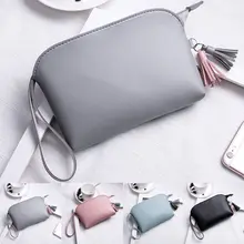 Многофункциональная косметичка для макияжа, косметичка, чехол для туалетных принадлежностей, переносная сумка для путешествий, одноцветная косметичка с кисточкой