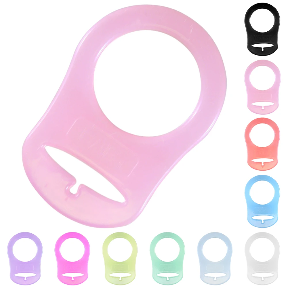 

3pcs Soothes Holder Durable Soft Dummy Adapters Pacifier Clip Baby Non-toxic Silicone Eco-friendly Accessories For MAM For NUK