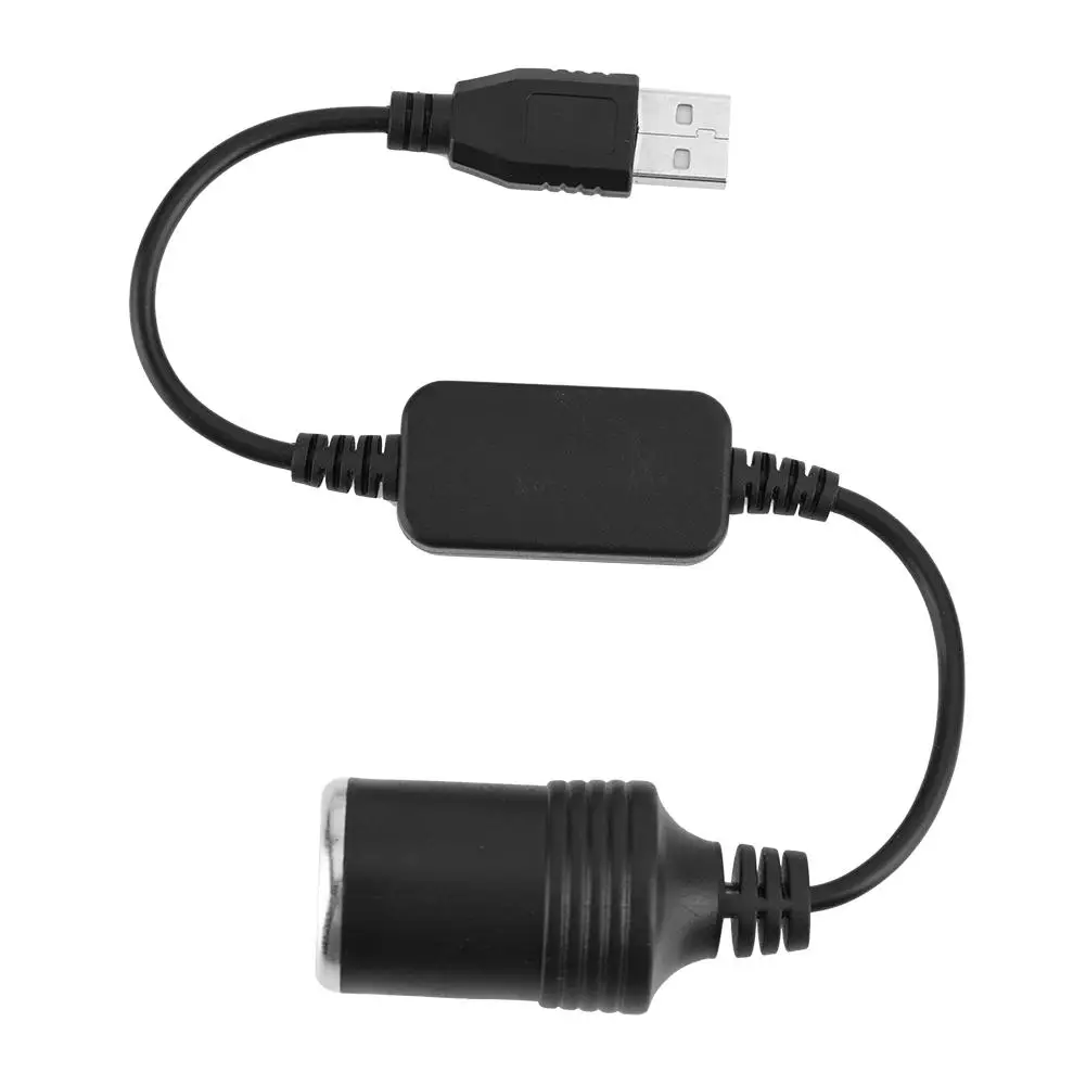 12 В розетка для автомобильного прикуривателя гнездо к USB адаптер шнура