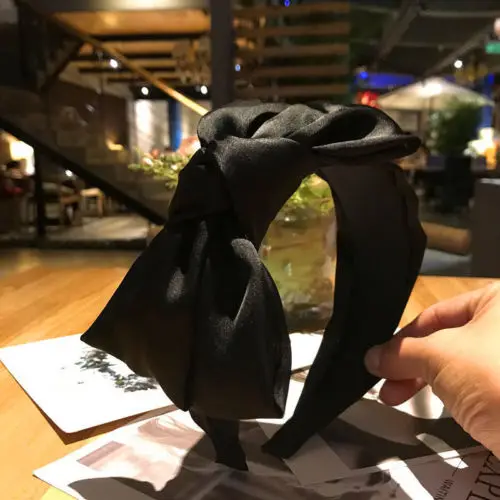 Lady Girl Ribbon Cute Bowknot Bow Hairband Accessory Headband Head Band Clip UK |