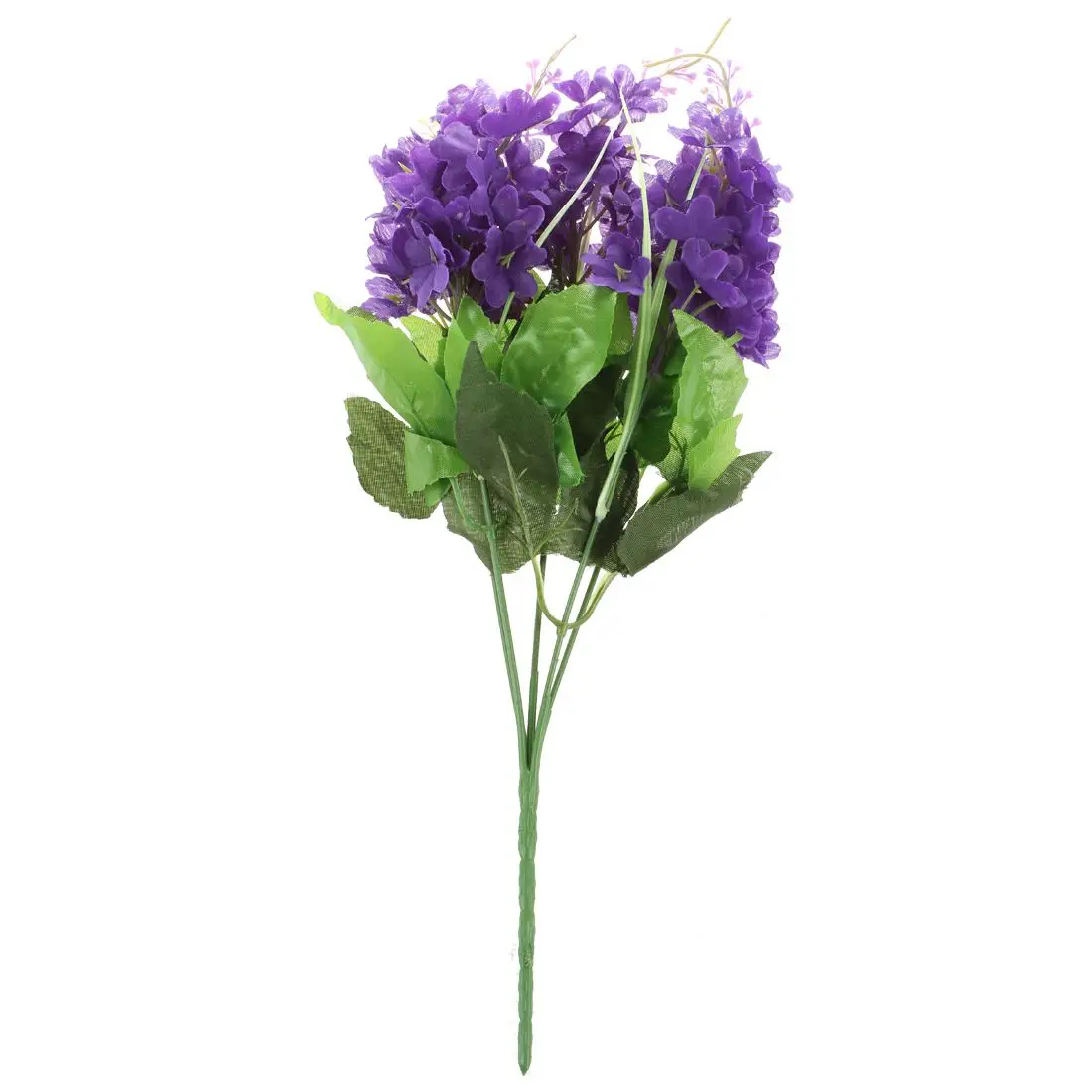 JEYL Silk cloth 5 Heads Artificial Flowers Handmade Wedding Decoration Wall Mounted Decorative Flowers(dark purple) Total leng | Дом и сад