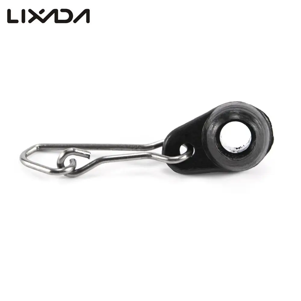 Lixada 10 шт./лот рыболовная застежка молния с бусинами леска Соединительный крючок