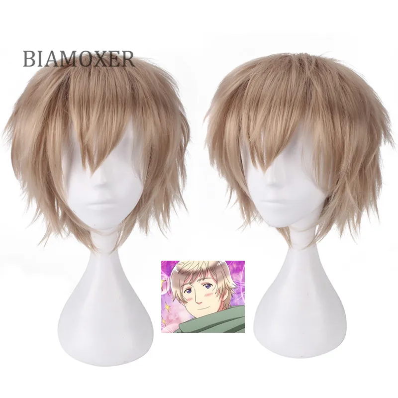 Для взрослых Аниме Axis Powers Hetalia APH Косплей Россия Иван Брагинский длинный блонд Flaxen