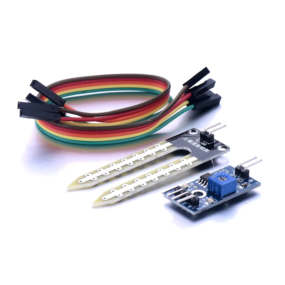 

High Quality 6pcs/set 3.3-5V Adjustable Sensitivity Detection Module for Soil Moisture for Garden Plant Land Moisture Detection