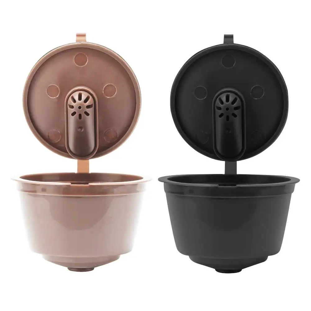 

5Pcs Coffee Capsules Re-use Coffee Filters To Recycle Capsule Sweet Taste The Coffee Shell Funnel Net Cup 0