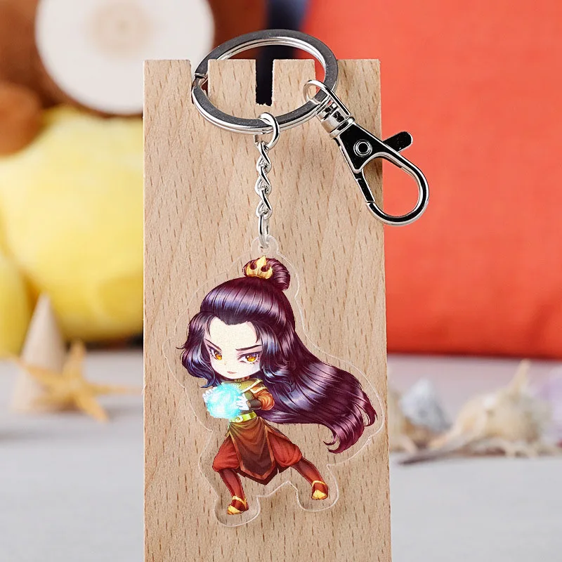 

Anime Avatar The Last Airbender Cosplay Keychain Cartoon Aang Katara Appa Azula Acrylic Car Key Holder Chain Pendant Keyring