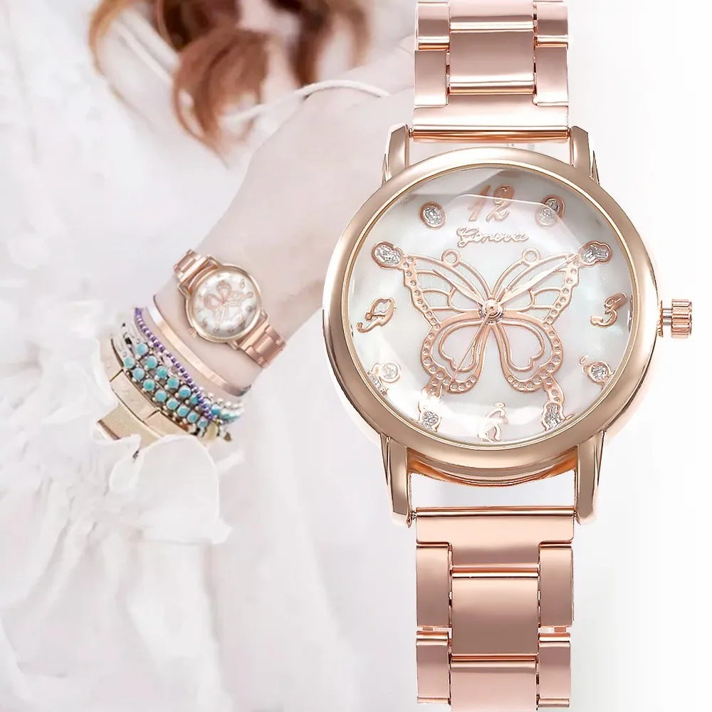 

Luxury Brand Ceasuri Wristwatches Women Stainless Steel Band Dress Watches Ladies Quartz Watch Relogio Feminino Bayan Kol Saati
