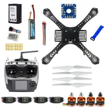 DIY RC Дрон Квадрокоптер полный комплект X4M380L рамка Комплект QQ Super AT9s TX RX F14893-J