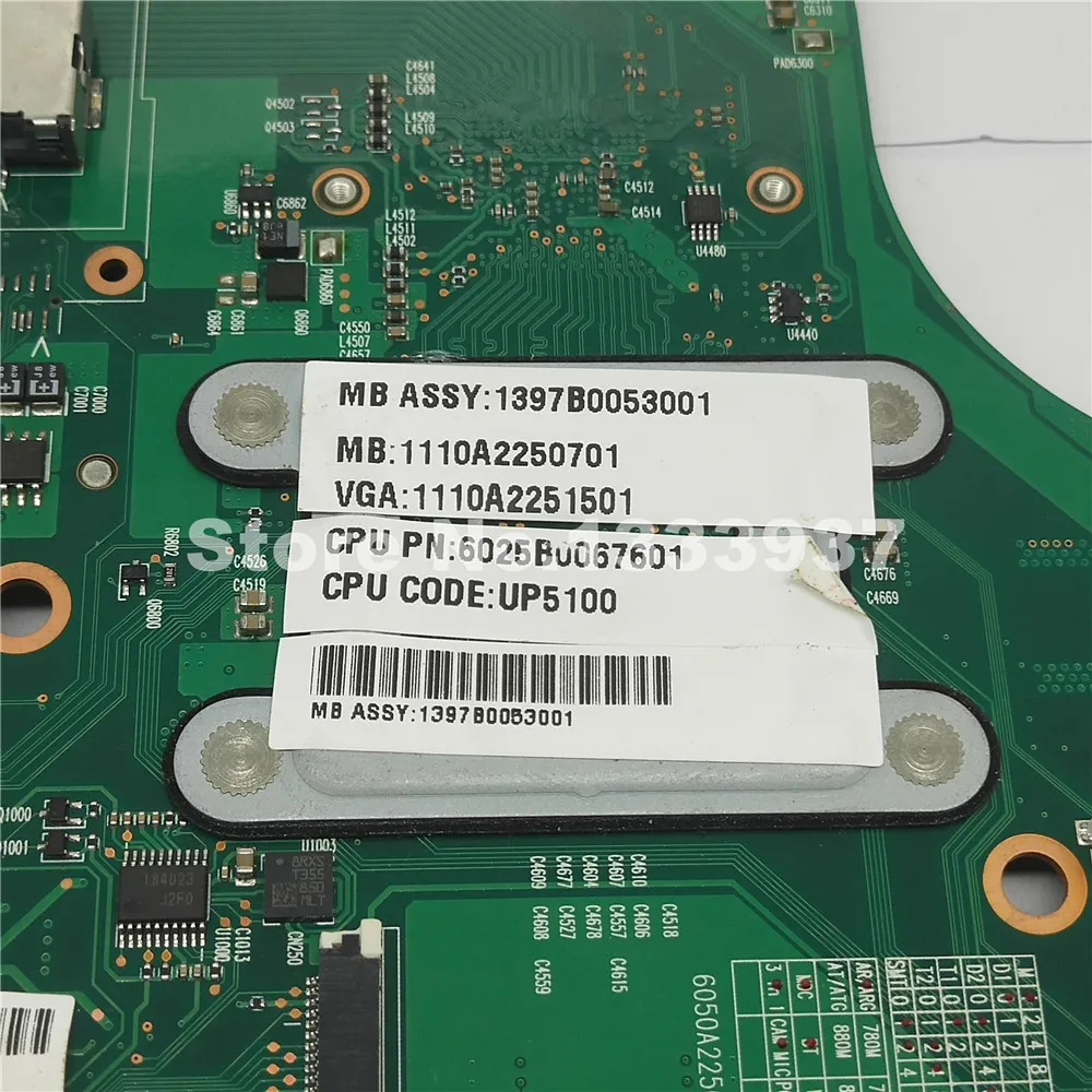 Материнская плата для ноутбука TOSHIBA SATELLITE A500 A505 A500D|Материнские платы| |