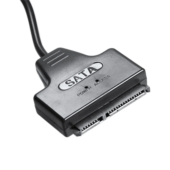 Кабель адаптер USB 2 0 для SATA 7 + 15 Pin 22Pin 5 дюймового жесткого диска IJS998| |