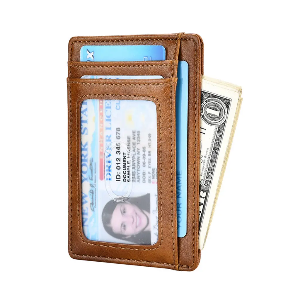 

Vintage Women Men Wallet Money Clip Magnet Clip Ultrathin Pocket Clamp Credit Card Case Mini Creative Wallet