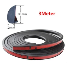 Universal 3M Car Fender Wheel Eyebrow Moulding Trim Protector Lip Scratch Proof Black Rubber nasoalveolar moulding in cleft lip and palate children