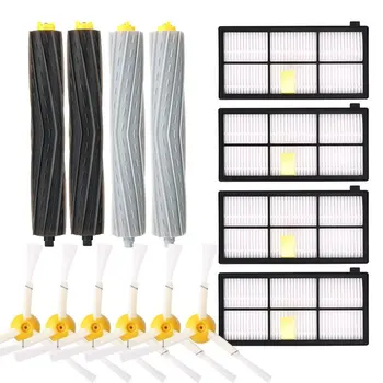 

Kit for iRobot Roomba 860 870 880 890 960 980 Vacuum Accessories, 2 Set Debris Extractor, 4 Hepa Filters, 6 Side Brushes