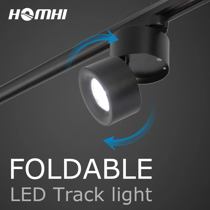 

led track lighting spotlight track light black white modern cob home lamp 12w wall lamp for clothes shoe store showroom shop