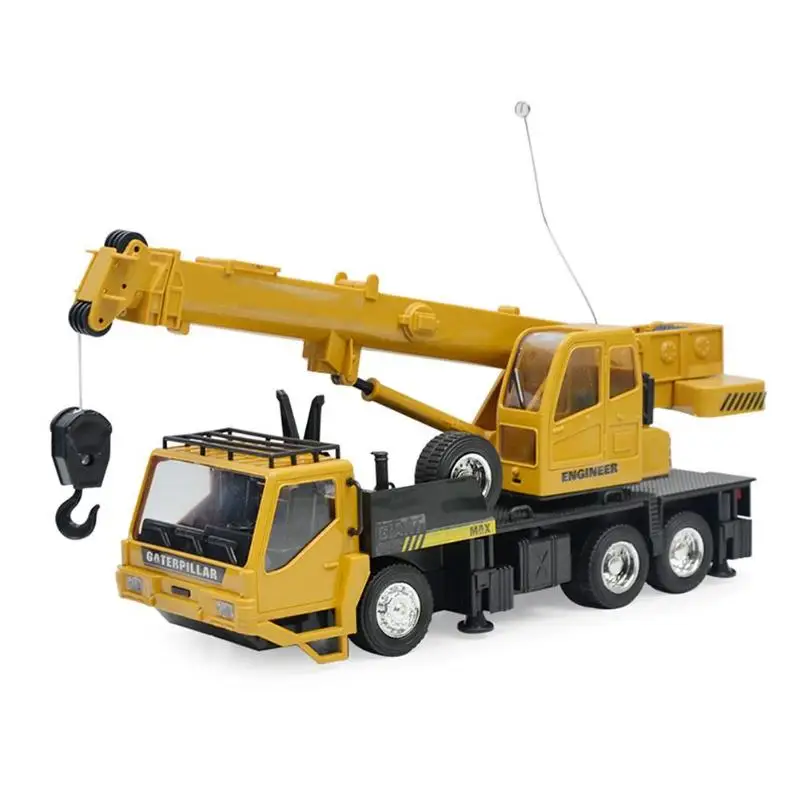 Дистанционное управление 8 каналы Engineering игрушечные транспортные средства пластик платные Радиоуправляемый кран грузовик модель для