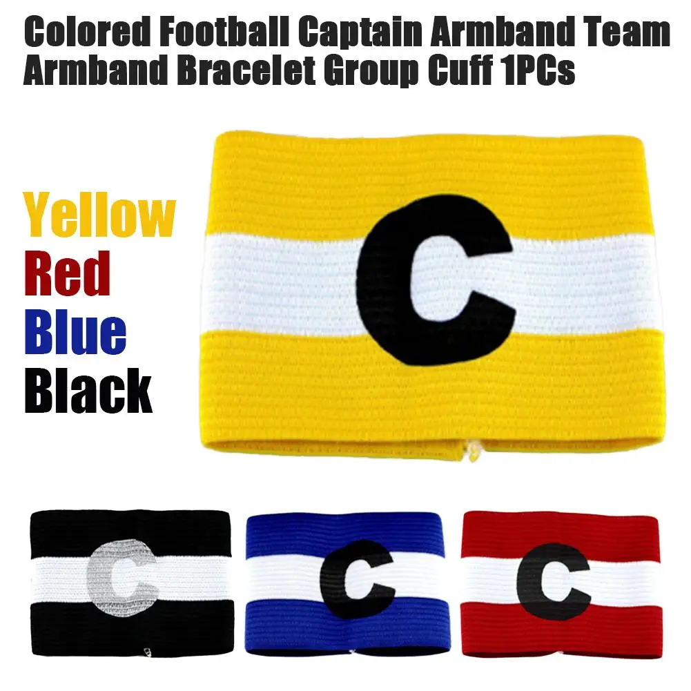 1pcs High Elastic Nylon Arm Band Leader Competition Football Captain
