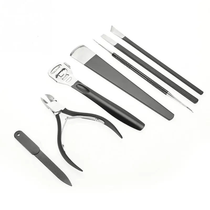 Профессиональный Нержавеющая сталь комплект ножниц для маникюра инструмент ножницы для маникюра Набор С Case для ортопедов или персональный Применение