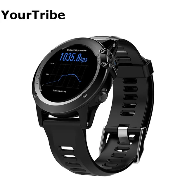 YourTribe H1 Смарт-часы Android 4,4 Водонепроницаемый 1,39 ''MTK6572 BT 4,0 3g Wi-Fi GPS SIM для iPhone Smartwatch для Для мужчин Wearable Devices (носимое устройство)