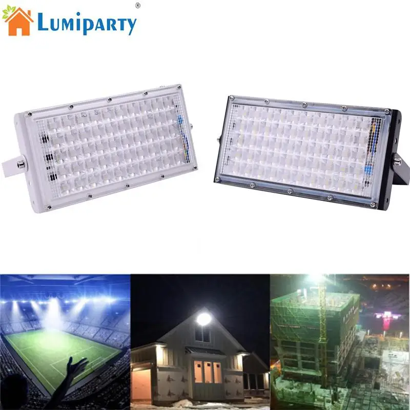 

LanLan LED Flood Light Floodlight LED street Lamp 180-265V Waterproof Landscape Lighting Outdoor Square LED Spotlight