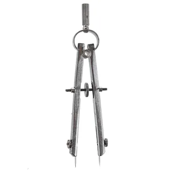 

Silver Tone Metal Stationery Spring Bow Dividers 1.8 Max Radius