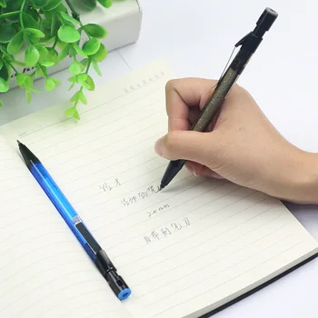 

2019 Press Type Mechanical Pencil With Sharpener 2mm Refill For Drafting Kid student Stationery School Office Writing Supplies