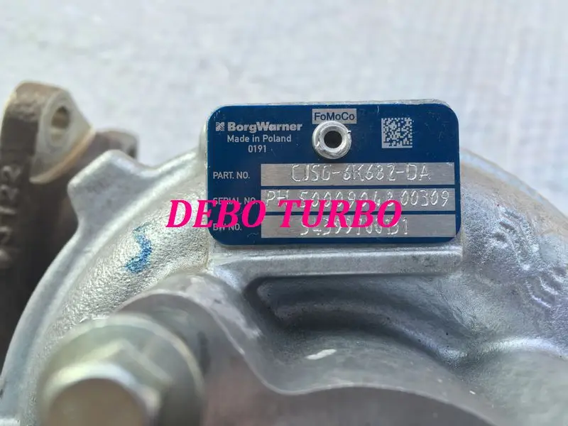 Подлинный б/у Турбокомпрессор KP39 54399700131 CJ5G 6K682 DA Turbo для VOLVO FORD FOCUS 1 6 SGDI