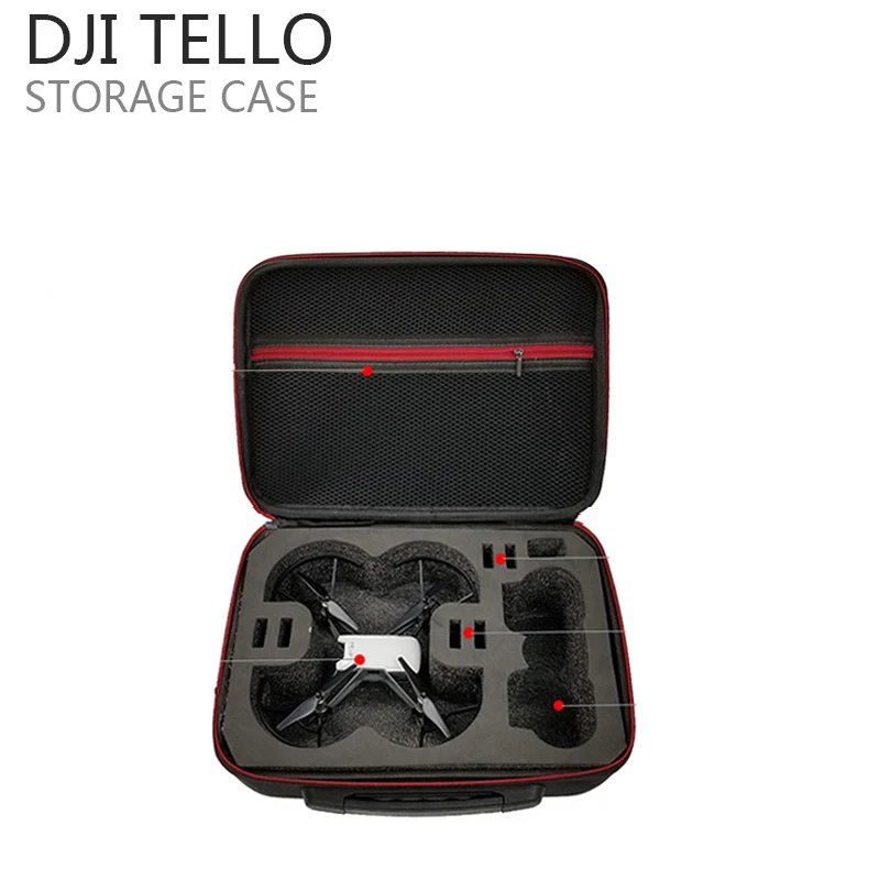 DJI Tello должен ремешок чехол для переноски сумка Tello сумка чехол для дрона контроллер Портативный EVA сумка батарея аксессуары для кабелей