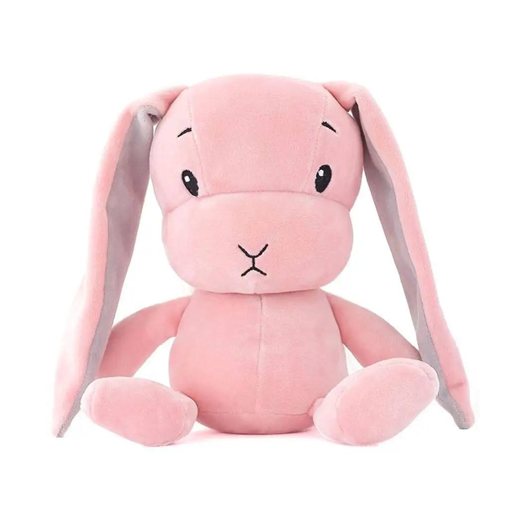 

New Kids Children Baby Girls Cotton Gray, Pink, White Blend Plush Cute Rabbit Doll Toys