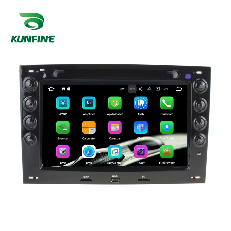Top Android 9.0 Core PX6 A72 Ram 4G Rom 64G Car DVD GPS Multimedia Player Car Stereo For Renault Megane 2003-2008 radio headunit 1
