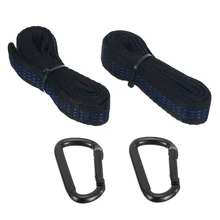 Mayitr, 2 шт., регулируемый, с деревом, подвесной гамак, ремни, сверхмощная Подвеска+ 2 бака для кемпинга, путешествий, на открытом воздухе