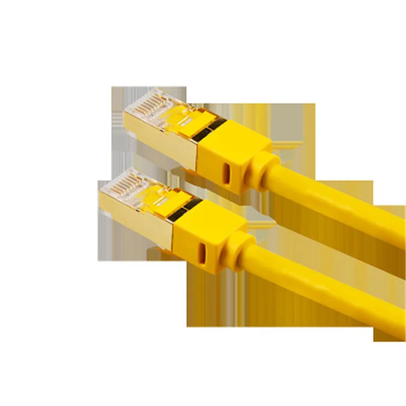 Category 7 Cable font b Network b font Cat7 Oxygen Free Copper Twisted Pair Shielded 10g