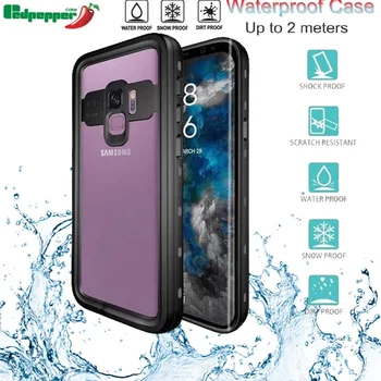 

For Samsung Galaxy S 8 S9 Plus Note 9 Full Body Cover Case IP68 Waterproof Case Dirt proof Shockproof Hard Cover for Samsung S8+