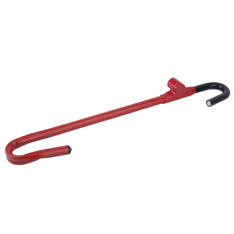 

High Security Stainless Steel Steering Wheel Lock Anti-Theft U Shape Telescopic Extendable Steering Wheel Lock