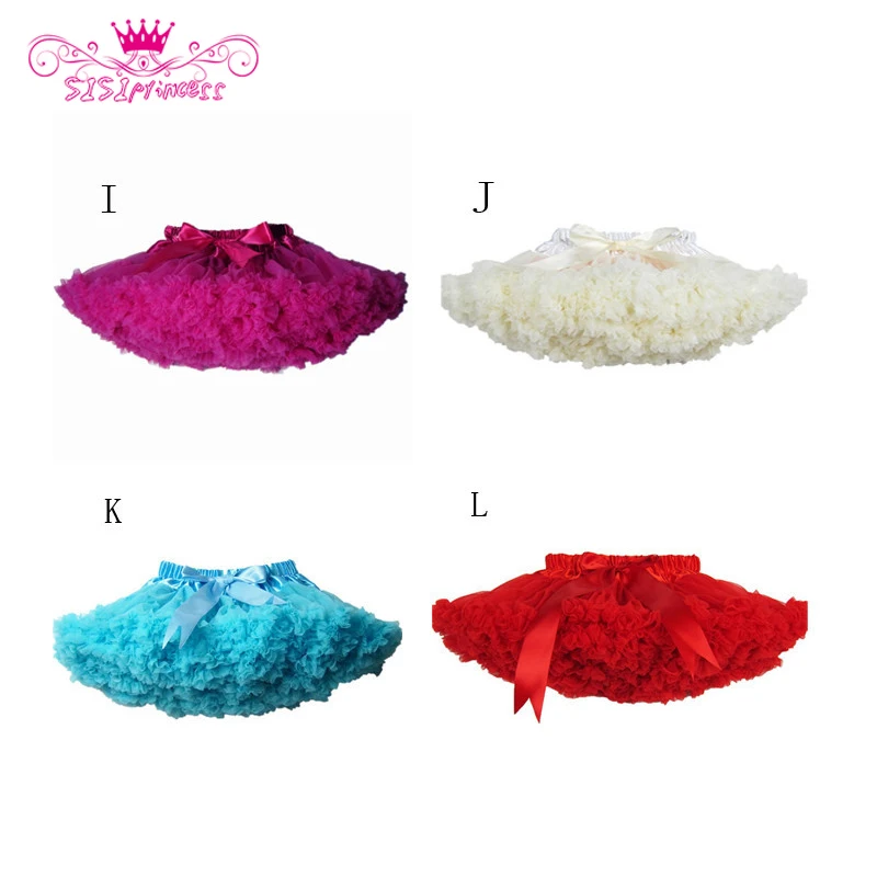 

Sisiprincess New 2015 Hot 21 Colors Vintage dusty pink/Silver gray Baby Girl Fluffy Pettiskirt Girls Tutu Skirt Kids Petticoat 4