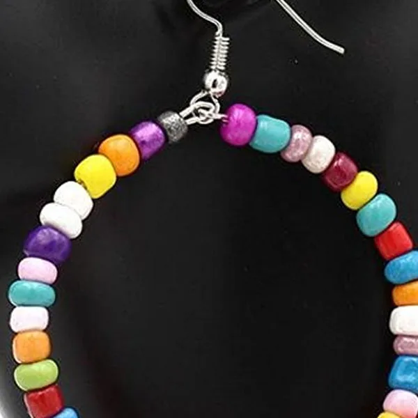 Женские серьги тканый помпон длинные висячие ювелирные изделия