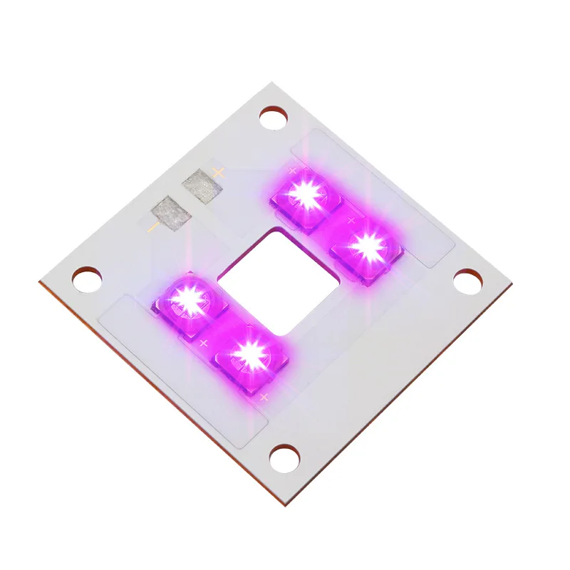 Günstige Uv 405nm 40 W LED lichtquelle lampe panel kupfer platte integrierte licht perlen violet für ANYCUBIC Photon UV DLP 3D drucker teile