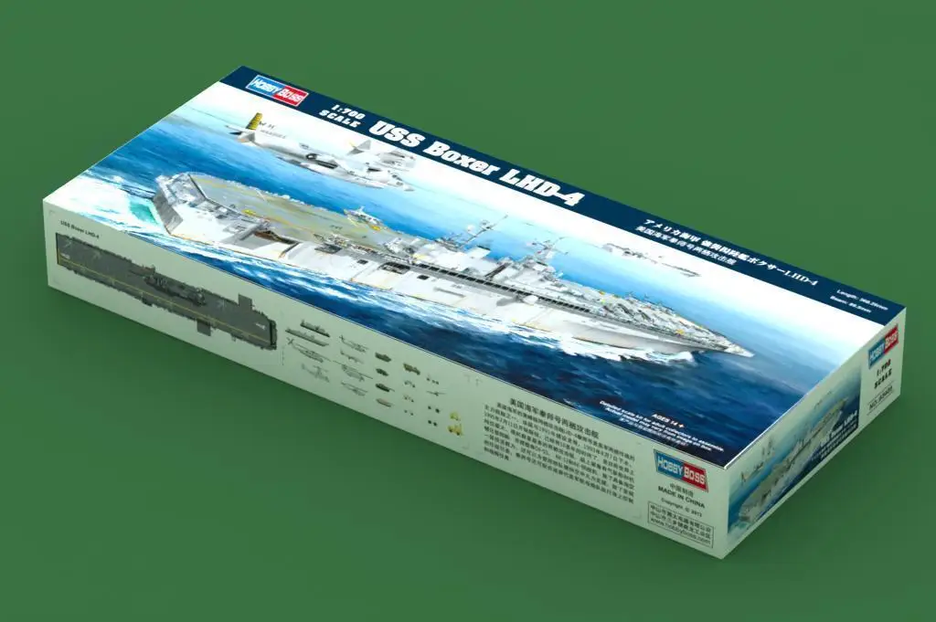 Hobbyboss 1/700 масштаб 83405 USS боксерские модели набор | Игрушки и хобби
