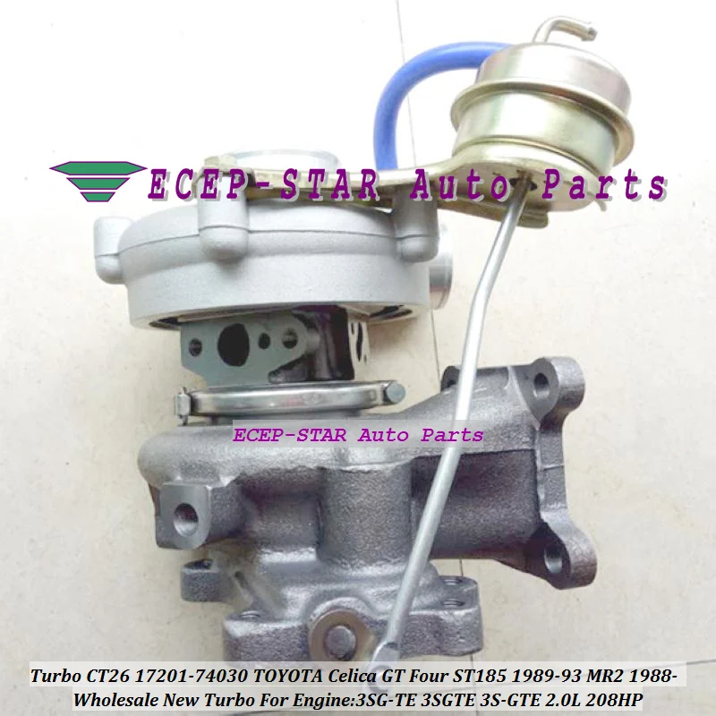 Бесплатная доставка CT26 17201 74030 турбо для TOYOTA Celica GT Four ST185 1989 93 MR2 1988 3SG TE 3sgte 3S GTE л
