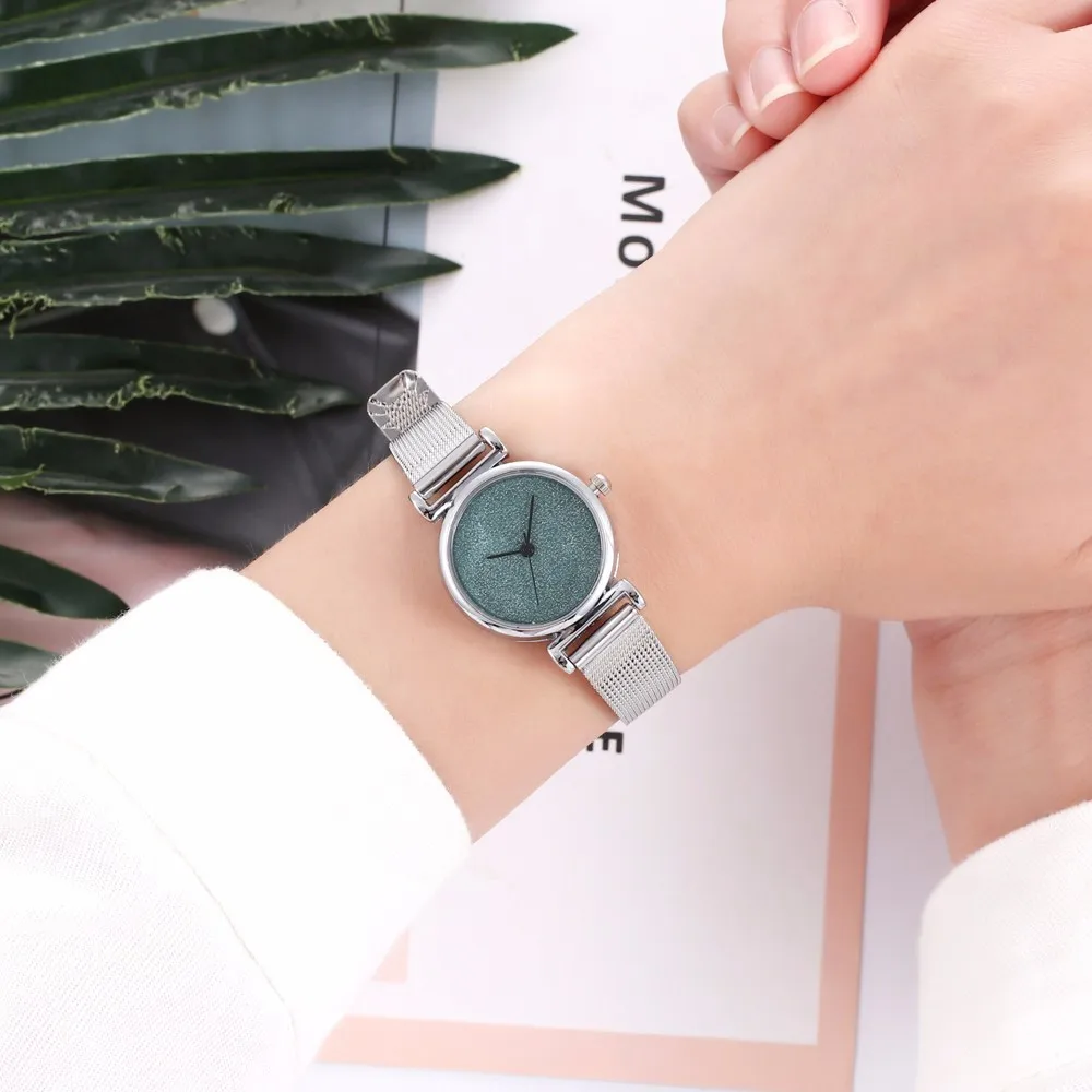 Часы Vansvar женские с браслетом модные роскошные маленькие брендовые изображением