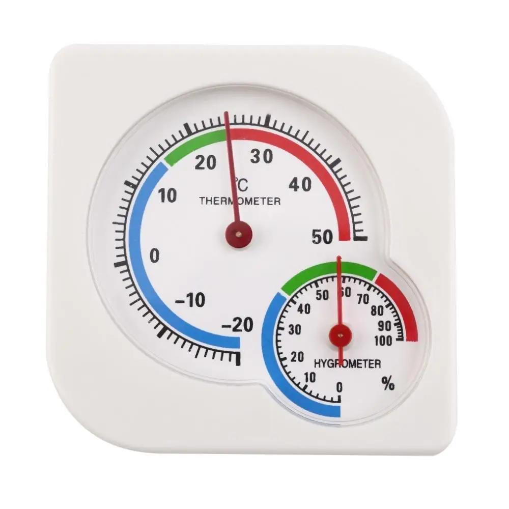 

2 In 1 Mini Accurate Wet Hygrometer Humidity Thermometer Temperature Meter Mechanical Drop Shipping