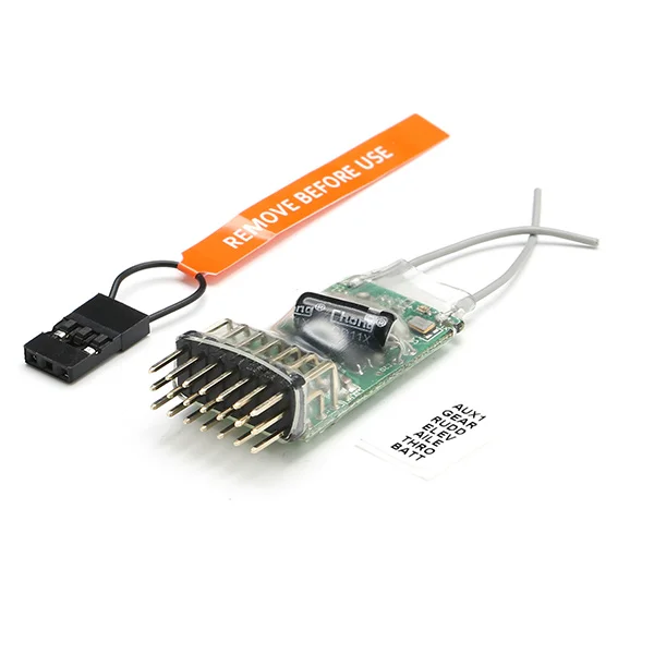 

REDCON 2.4G 6CH Microlite DSM2 Compatible Full-Range Receiver CM621 For Rc Airplane