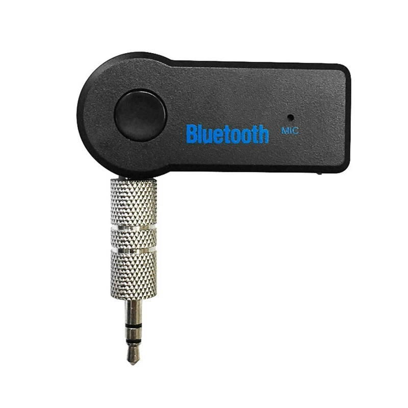 Автомобильный музыкальный bluetooth-приемник Handfree, универсальный 3,5 мм потоковый A2DP беспроводной авто AUX аудио адаптер с микрофоном для телефона MP3