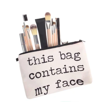 

SFG HOUSE 3D Printing Makeup Bags Multicolor Pattern Cute Cosmetics Case Ladies Travel Pouch Zipper Women Cosmetic Bag Case