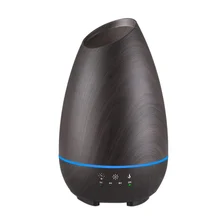 500 мл ароматерапия эфирные масла диффузор древесины зерна Арома диффузоры холодный туман с таймером управления прессом Регулируемый туман 7 коло