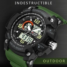 Panars Camouflage Military Watch Digital Man Watch Fitnes Waterproof Outdoor Sport Watch with Compass Relogio masculino digital