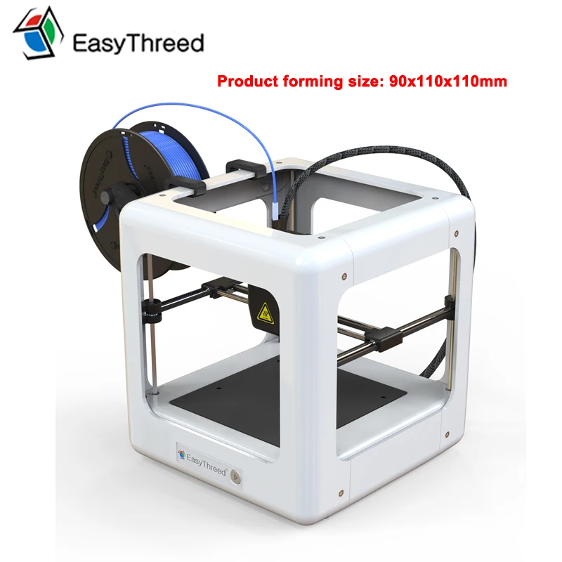 

Easythreed NANO Mini Home Education Children's 3D Printer 90x110x110mm Printing Size One key to Print 3D DIY Kit Print 2 Colors